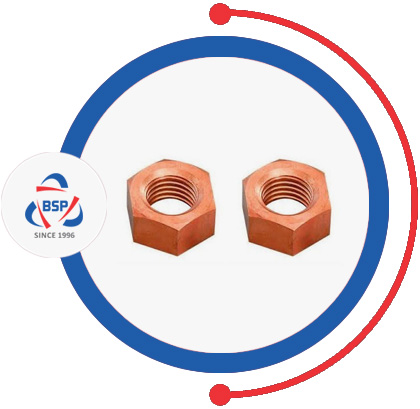 Copper Nickel 90/10 Nuts Copper Nickel 90/10 Nuts