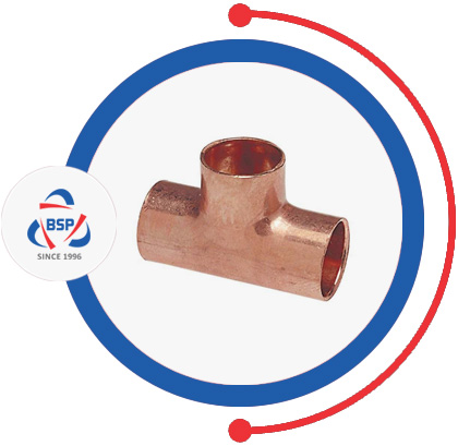 Copper Nickel 70/30 Butt weld Tee Copper Nickel 70/30 Butt weld Tee