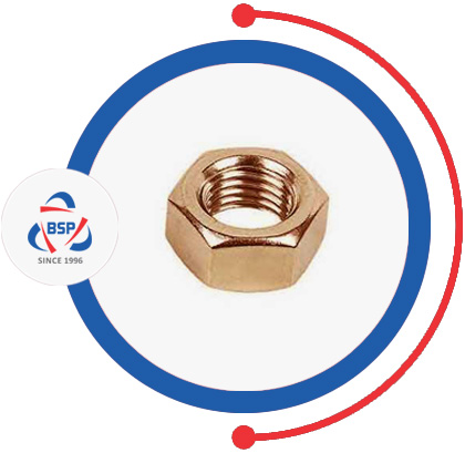 Copper Nickel 70 / 30 Heavy Hex Nuts Copper Nickel 70 / 30 Heavy Hex Nuts