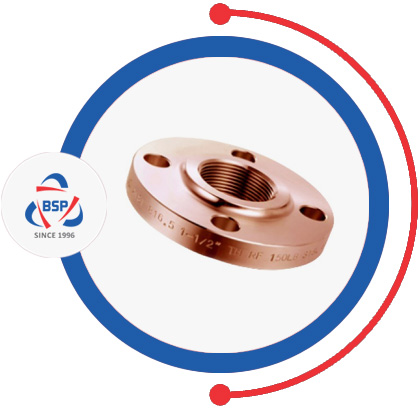 Copper Nickel 90/10 Threaded Flanges