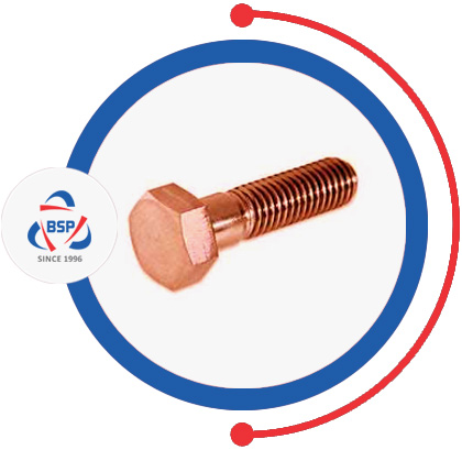 Copper Nickel 70 / 30 Hex Head Bolt