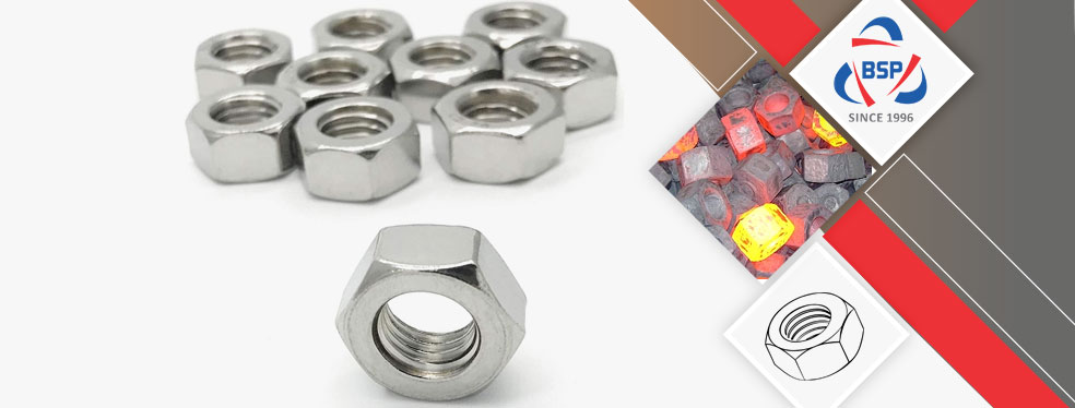 Duplex Steel S31803 Hex Nuts Duplex Steel S31803 Hex Nuts