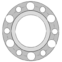 Weld Neck Flanges Dimensions