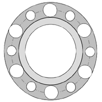 ISO / MSZ Flanges Dimensions