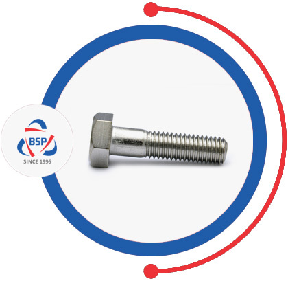 Monel 400 / K500 Half Threaded Hex Bolts