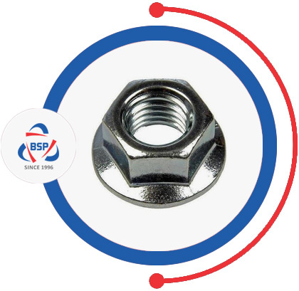  Titanium Gr 2 Hex Flange Nuts