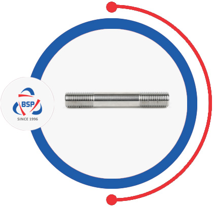Titanium Gr 2 Double Ended Stud Bolt Titanium Gr 2 Double Ended Stud Bolt