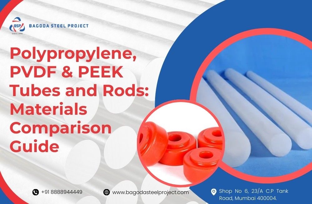 Polypropylene, PVDF & PEEK Tubes and Rods