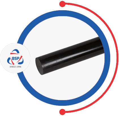 PVDF Black Rod