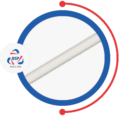PVDF Threaded Rod PVDF Threaded Rod