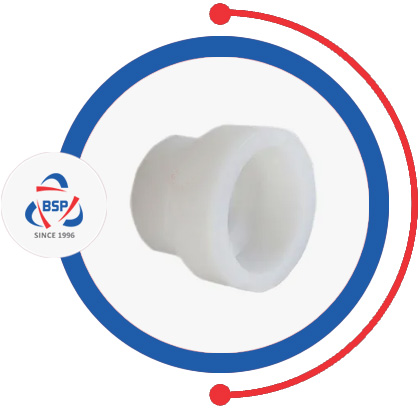 White PVDF Bush White PVDF Bush